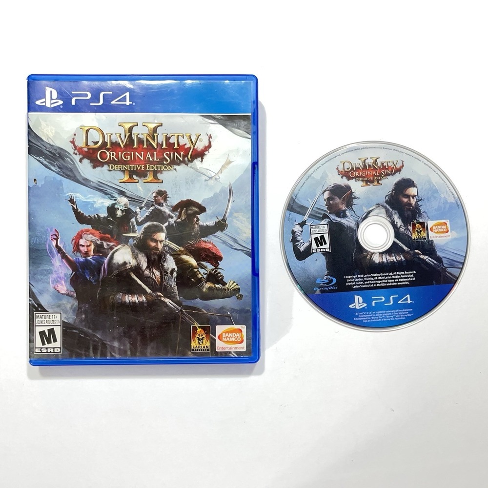 Divinity: Original Sin 2 - Definitive Edition - Sony PlayStation 4 PS4 Tested